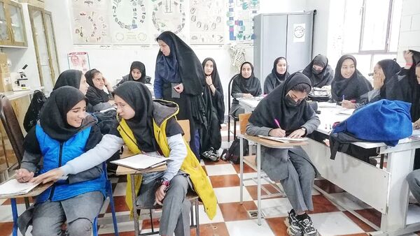 برگزاری کلاس‌های فوق برنامه در مدرسه‌ الزهرا  شهرستان مارگون