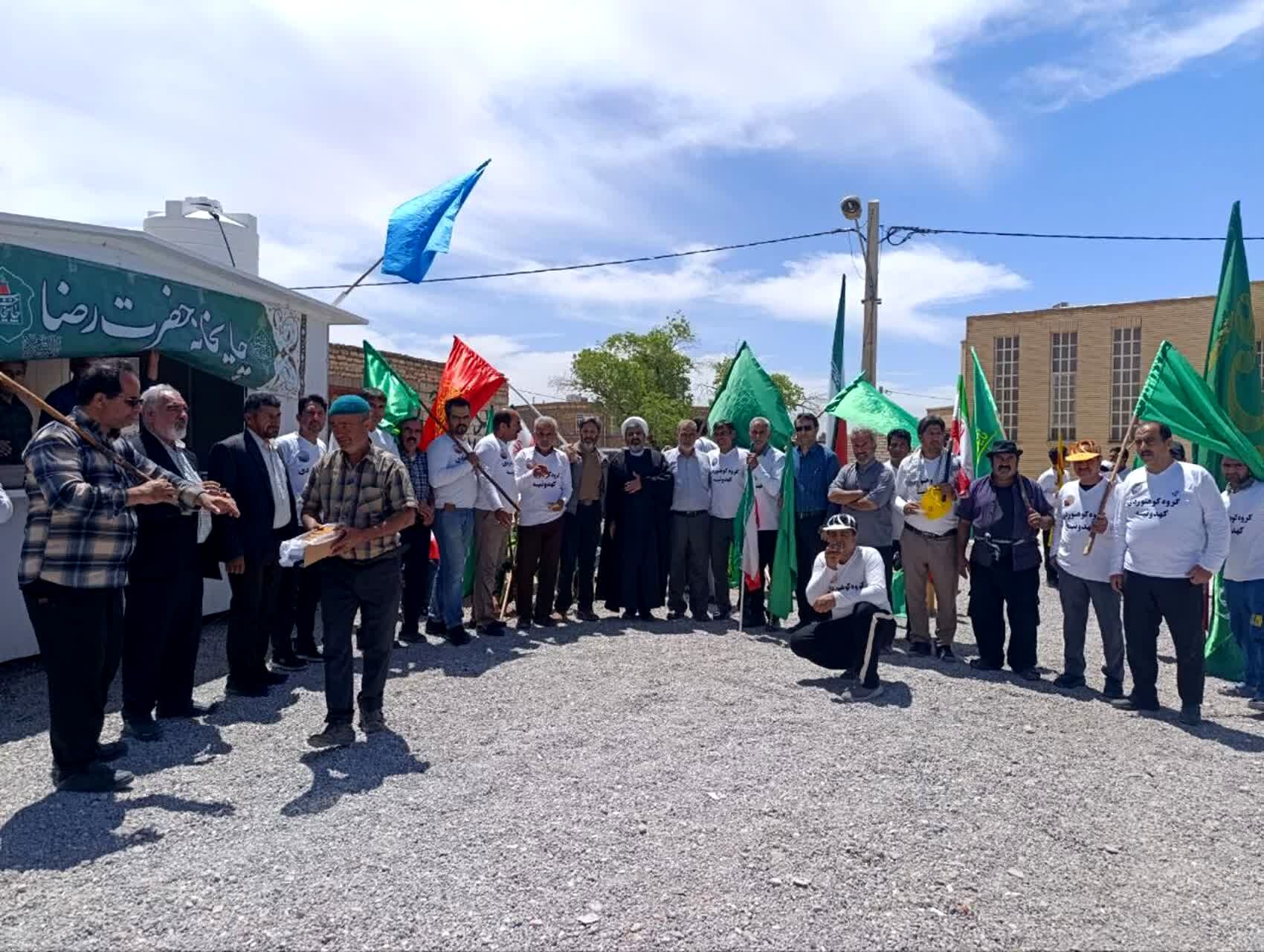 پرچم متبرک رضوی، تسلای دل پدر شهید جنگ رمضان