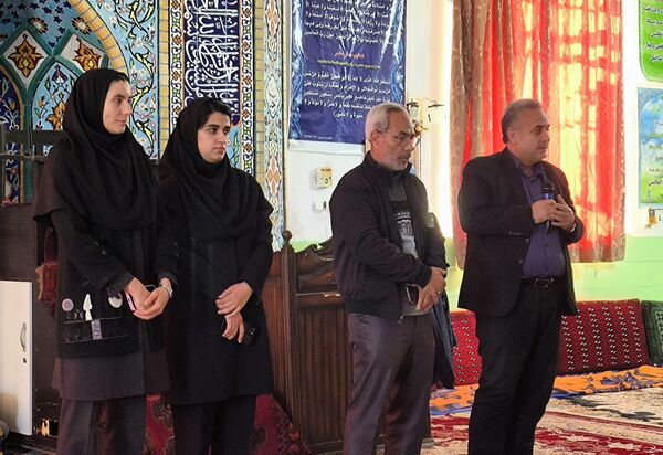 اعتکاف دانش آموزی در مساجد شهرستان مانه 