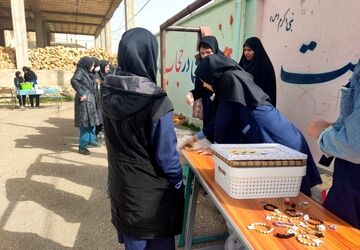 برگزاری بازارچه دانش‌آموزی در مدارس خدابنده