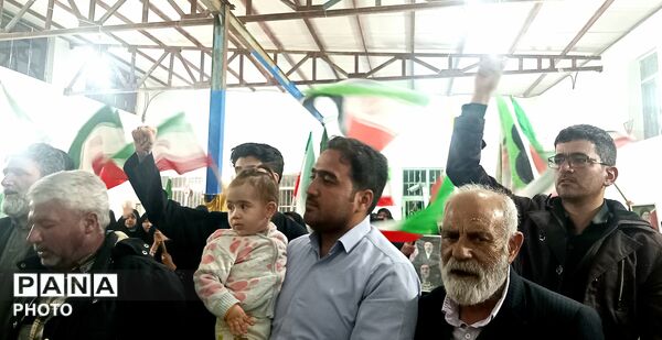پنجاه و سومین کاروان حماسی خودرویی؛ مردم جلگه رخ پای کار انقلاب