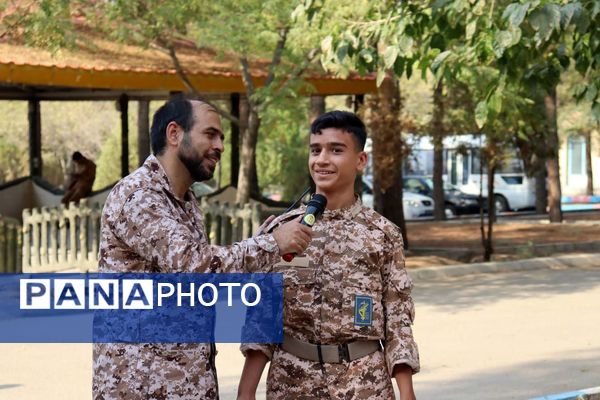 برگزاری افتتاحیه طرح ولایت پویندگان پسر در اردوگاه شهید بهشتی اصفهان