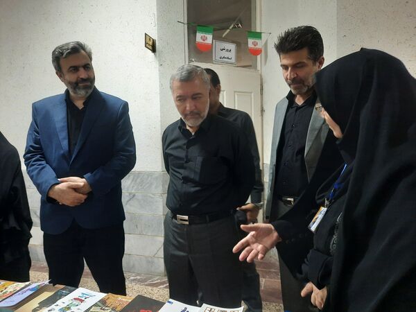 بازدید  رئیس مرکز حراست وزارت آموزش و پرورش از خدمت‌رسانی به زائران در مشهد