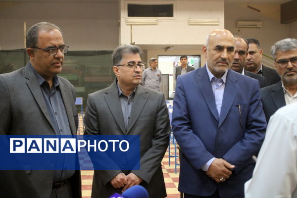 افتتاح ستاد اسکان نوروزی فرهنگیان شهرستان بوشهر