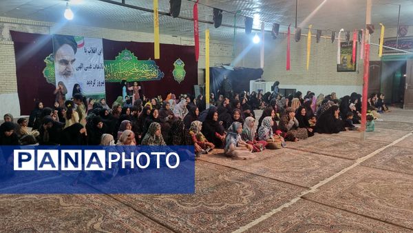 مراسم گرامیداشت شهید جهادگر حاج حمید حیدری در روستای مزرعه شهید بهشتی 
