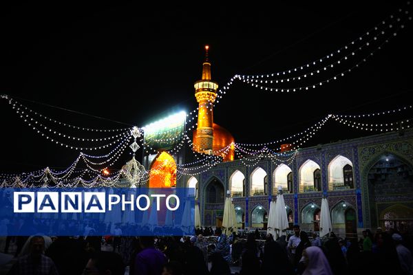 عید امامت در حرم امام رضا(ع)