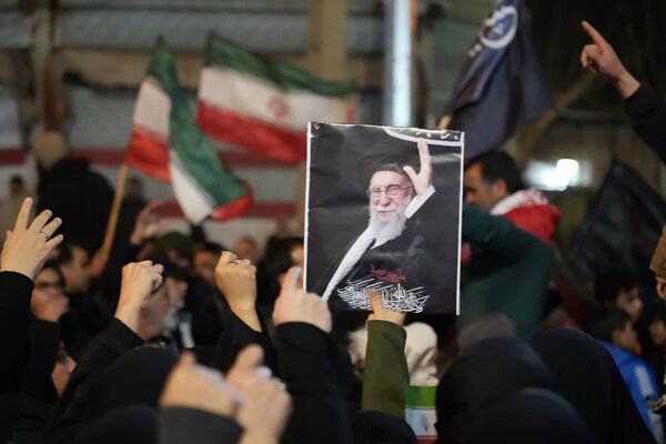 تجمع سوگواران رهبر شهید انقلاب و محکومیت حملات آمریکایی صهیونی در کهریزک