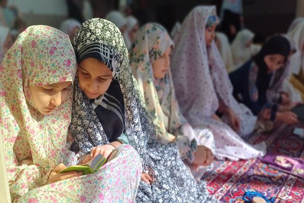 اولین روز  اعتکاف دختران شهرستان جاجرم 