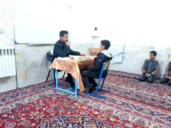 آغاز مرحله آموزشگاهی مسابقات قرآن و عترت در دبستان شهید پسندیده فدافن 
