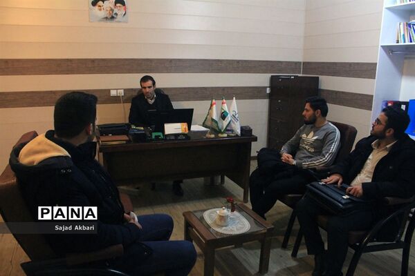 بازدید دانشجو معلمان دانشگاه فرهنگیان آذربایجان شرقی از سازمان دانش آموزی استان