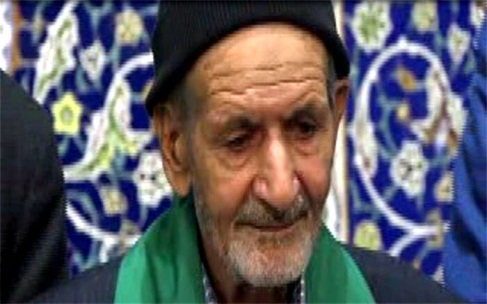تجلیل از پیرغلام حسینی در رضوانشهر