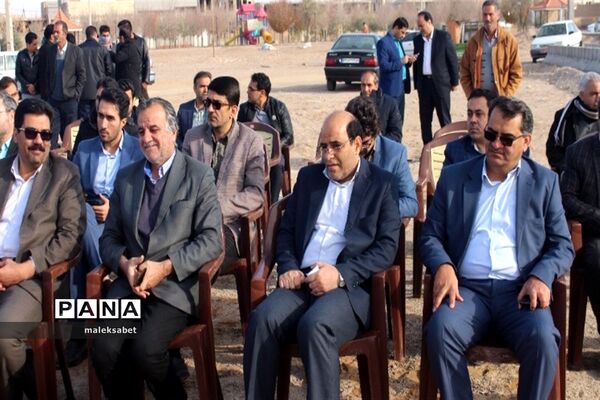 آغاز احداث مدرسه 12 کلاسه خیرساز درفهرج یزد