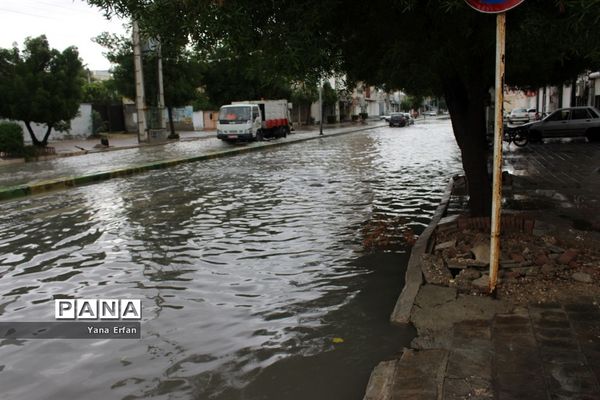 بارندگی امروز در بوشهر