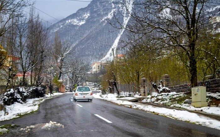 بارش باران و برف در ۱۹ استان کشور