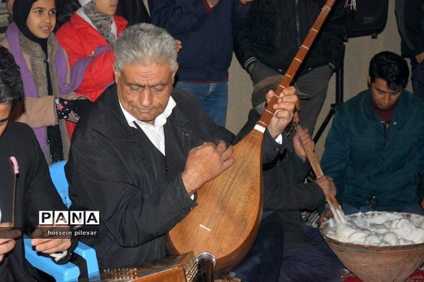 مراسم جشن شب یلدا در کوشه سفلی شهرستان خوسف