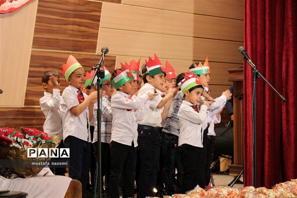 شب یلدا درمدرسه پسرانه سما بافق