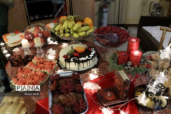دیدار از سالمندان در یلدای مهربانی