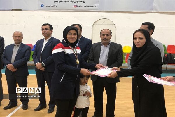 دشتستان قهرمان مسابقات بسکتبال دانش‌آموزی استان بوشهر