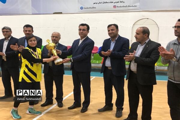 دشتستان قهرمان مسابقات بسکتبال دانش‌آموزی استان بوشهر