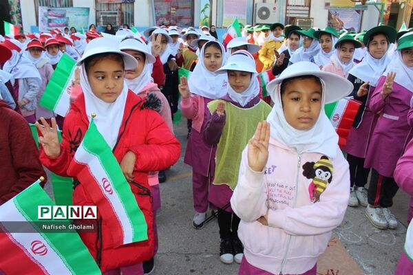 المپیاد ورزشی درون مدرسه‌ای دبستان بنت الهدی شهرستان بوشهر