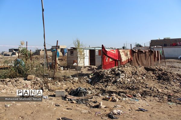 شهرستان کارون پس از باران