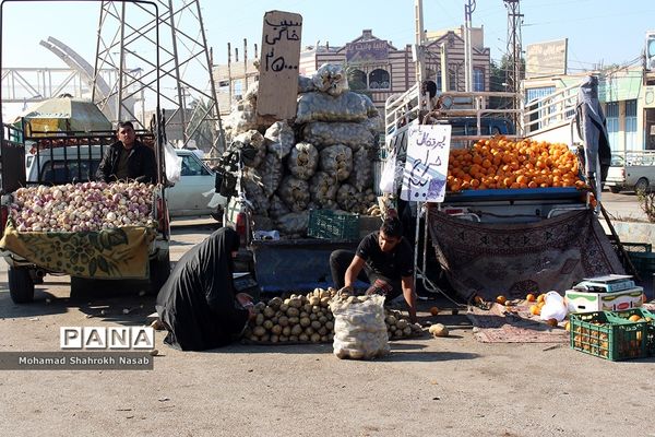 شهرستان کارون پس از باران