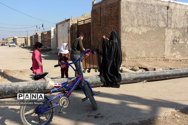 شهرستان کارون پس از باران