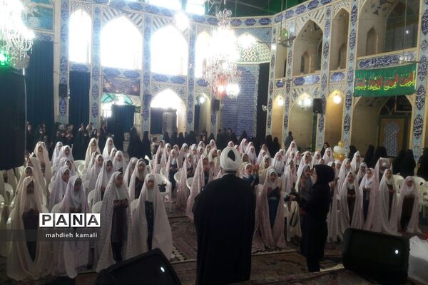 جشن عبادت دانش آموزان رستاق