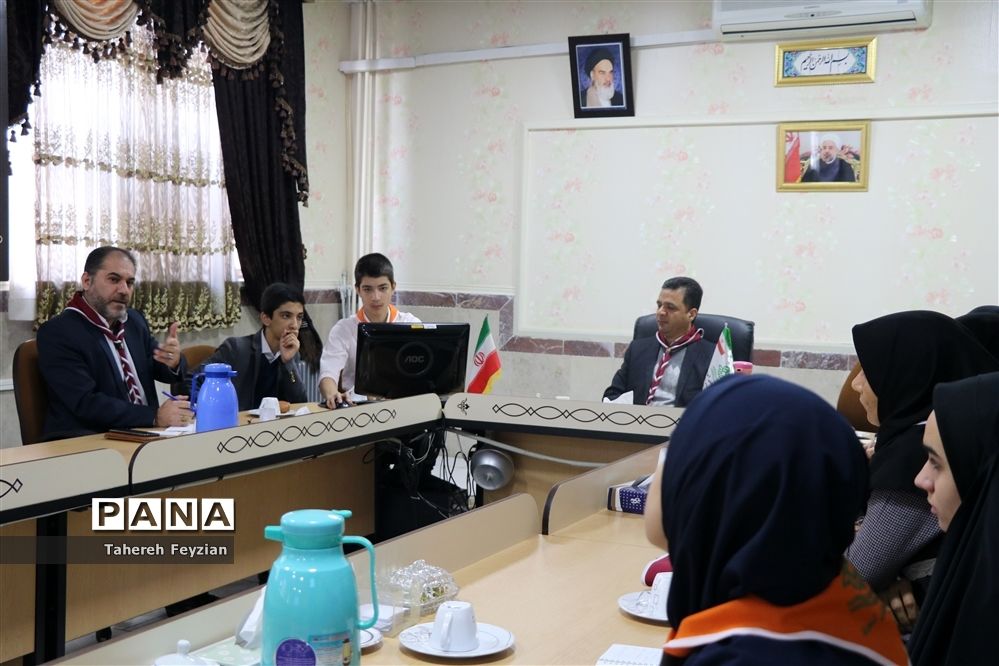 جلسه مجمع مربیان سازمان دانش آموزی شهرقدس