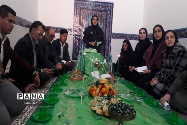 افتتاح نمازخانه آموزشگاه متوسطه طریق القدس ورضوان حمیدیه