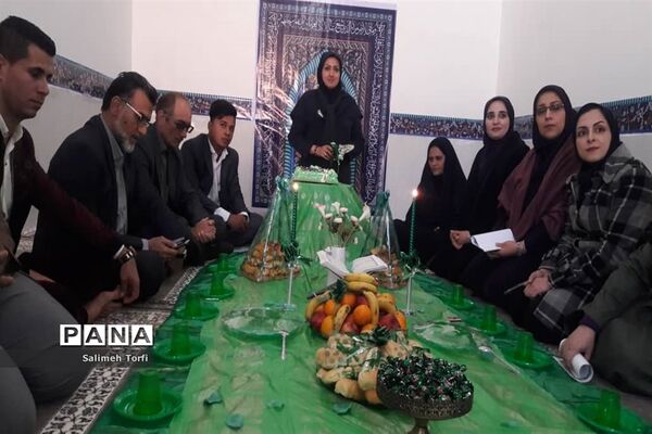 افتتاح نمازخانه آموزشگاه متوسطه طریق القدس ورضوان حمیدیه