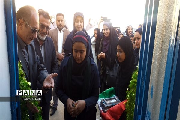 افتتاح نمازخانه آموزشگاه متوسطه طریق القدس ورضوان حمیدیه