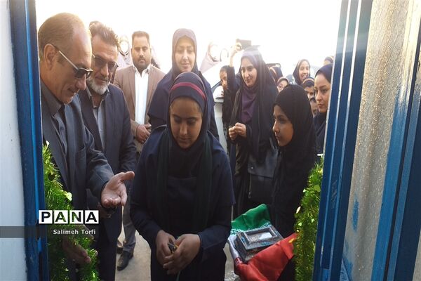 افتتاح نمازخانه آموزشگاه متوسطه طریق القدس ورضوان حمیدیه