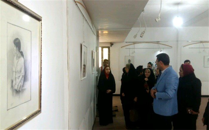 افتتاح نمایشگاه  هنرهای تجسمی در نگارخانه کمال الملک پاکدشت