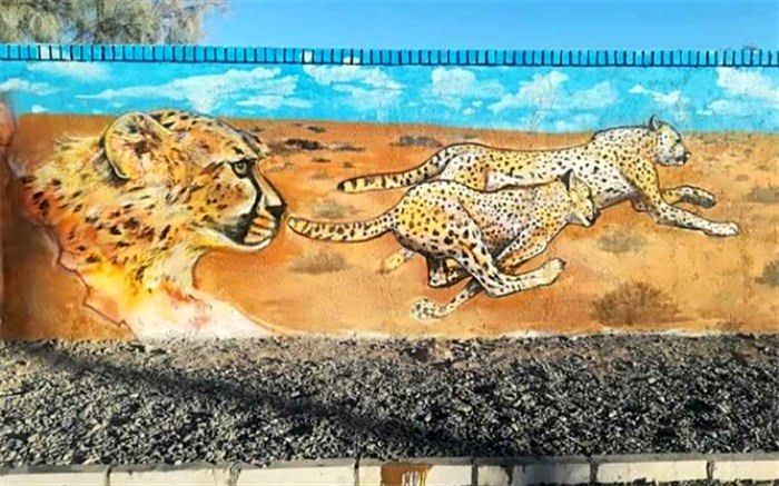 طولانی‌ترین دیوارنگاره استان یزد در اردکان رونمایی شد