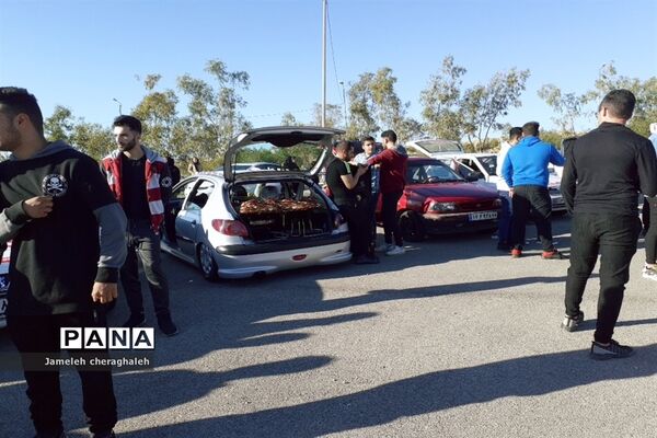 همایش اتومبیل رانی در جاده سد اندیمشک