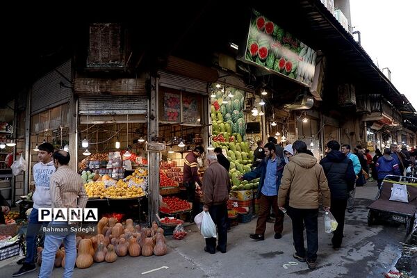 خرید شب یلدا دربازار شهرستانی