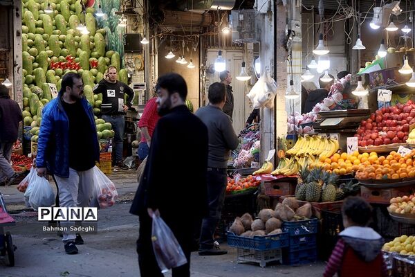 خرید شب یلدا دربازار شهرستانی