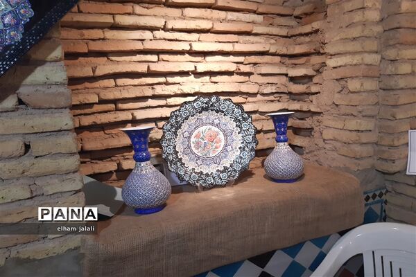 برپایی بازارچه صنایع دستی در سرای فاتح نی ریز