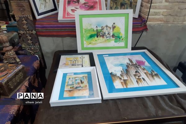 برپایی بازارچه صنایع دستی در سرای فاتح نی ریز