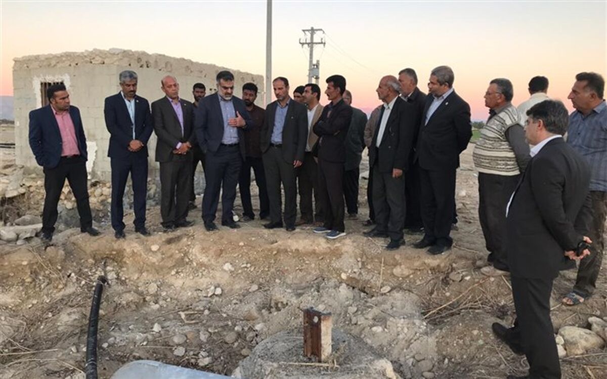 خسارت سیل به 1400 هکتار از مزارع کشاورزی لامرد