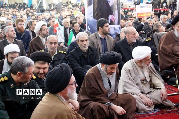 اجتماع بزرگ مردمی بزرگداشت حماسه 9 دی  در ارومیه