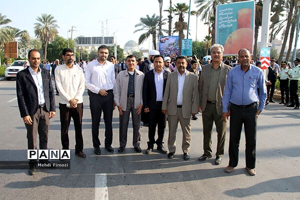 تجمع فرهنگیان استان به‌مناسبت یوم الله  ۹ دی