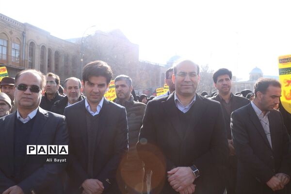 مراسم گرامیداشت حماسه ٩ دی در همدان