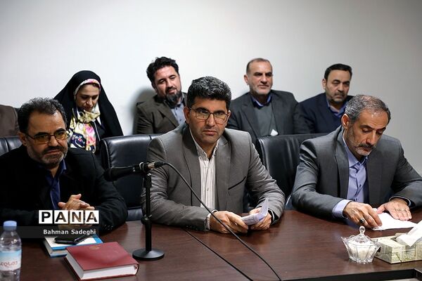 مراسم تکریم و تودیع قائم‌ مقام سازمان دانش‌آموزی