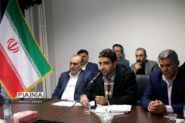 مراسم تکریم و تودیع قائم‌ مقام سازمان دانش‌آموزی