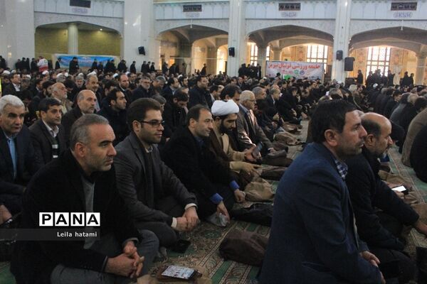 تجمع بزرگ مردم تبریز به مناسبت گرامیداشت حماسه ۹ دی