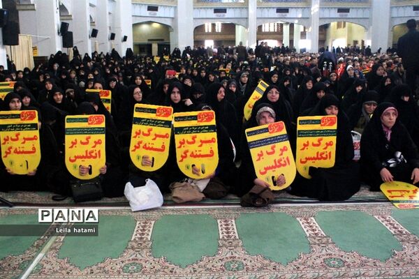 تجمع بزرگ مردم تبریز به مناسبت گرامیداشت حماسه ۹ دی