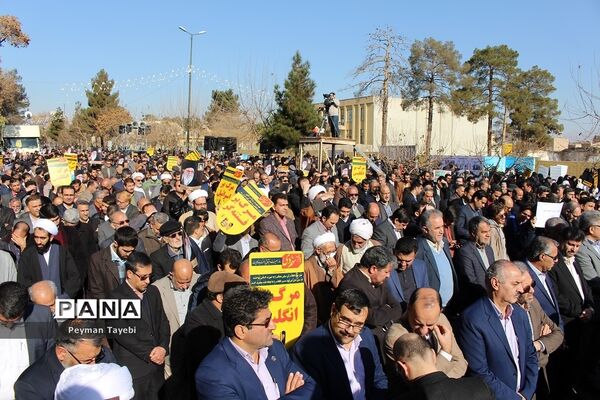حماسه بزرگ 9 دی در سمنان