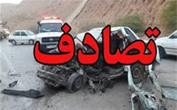 مصدوم شدن ۱۰ دانش آموز براثر تصادف؛ راننده کامیون جان خود را از دست داد